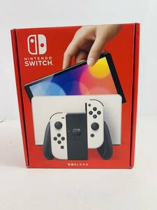 (26421) ■ Nintendo Switch 有機EL 本体　ホワイト ※ HDMIケーブル欠品　中古品