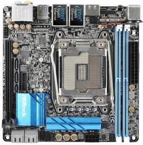 ASRock X99E-ITX/ac Mini-ITX Intel X99 LGA2011-3 DDR4 SATA3 M.2 SPDIF Motherboard