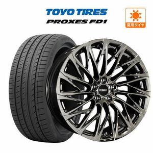 サマータイヤ ホイール 4本セット クライメイト HOUOH(鳳凰)(トヨタ専用) TOYO プロクセス FD1 245/35R21