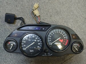 ZZR400 リミッターカット付き 純正メーター一式 スピードメーター タコメーター インジケータ等 カワサキ純正 N型 1994モデル M-MAX 