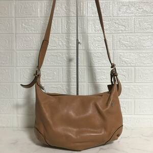 no22094 PELLE BORSA ペレボルサ 2WAY 本革 レザー ショルダー バッグ ポシェット ☆