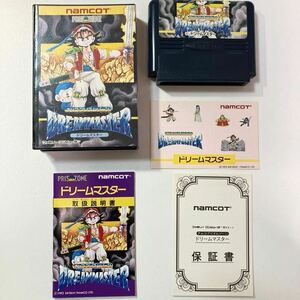 ファミコン ドリームマスター 箱説・ステッカー未使用品付き ナムコ