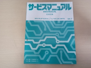 A5159 / インスパイア INSPIRE/ビガー VIGOR CC2 CC3 サービスマニュアル 配線図集 94-7