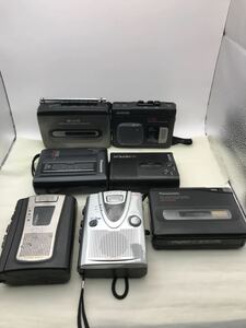 C2-2A60 カセットプレーヤー　ジャンクまとめて まとめ売り/SONY TCM400 36 R3/Panasonic RQ-L230 L344/Aiwa RM-P10 TP-560 4a/5b