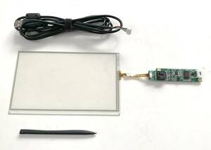 aitendo 7.0 インチ タッチスクリーン TP7-165100 タッチパネルコントローラ・USB ケーブル・タッチペンセット 送料込み