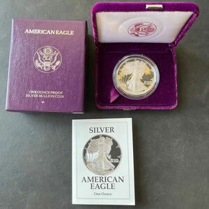 1991年 アメリカ イーグル ウォーキング リバティ 純銀 1オンス 銀貨 重量約31g 記念硬貨 銀貨 女神 リバティ アメリカンイーグル★4