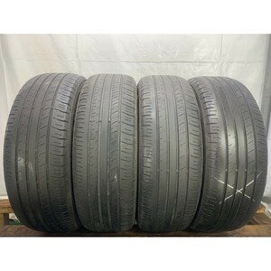 2022年製 7分山 ダンロップ ENASAVE EC300+ 215/60R17 96H 4本/札幌市手渡し可/中古オンロードタイヤ(夏タイヤ) エスティマ等 T_Q_90