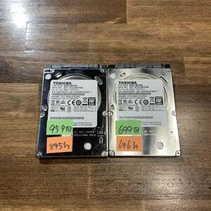 TOSHIBA DISK DRIVE MQ01ABF050 500GB 2枚 23