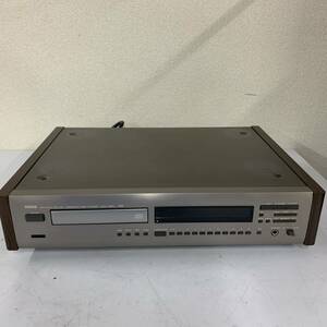 【L-4】 Yamaha CDX-1050 CDデッキ 動作確認済 トレイ開閉不調 キズあり 使用感あり ヤマハ 中古品 1188-32