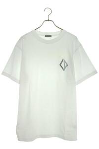 ディオール DIOR 23SS 313J696D0554 サイズ:XL ダイヤモンドロゴ刺繍Tシャツ 中古 OM10