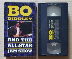即決！輸入盤VHSビデオテープ◎BO DIDDLEY AND THE ALL-STAR JAM SHOW ボ・ディドリー Ron Wood,Mick Fleetwood,John Mayall,etc.