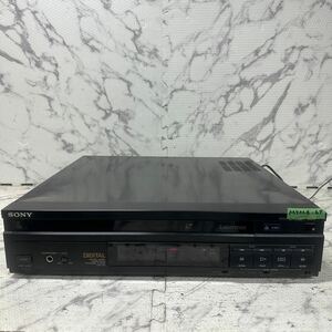 MYM4-69 激安 SONY DIGITAL AUDIO LASERVISION VIDEODISC PLAYER LDP-730 LDプレーヤー 通電OK 中古現状品 ※3回再出品で処分