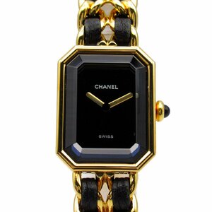 シャネル プルミエールL ブランドオフ CHANEL GP（ゴールドメッキ） 腕時計 GP/革 中古 レディース