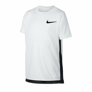 NIKE ナイキ AV4896 ランニング ジョギング Tシャツ ジュニア 吸汗速乾 ドライ 半袖 DRI-FIT ホワイト 160