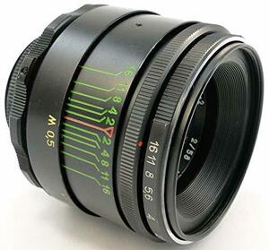 HELIOS 44-2 58mm f/2 USSRレンズ M42 + 適応富士フイルム X-マウント FX(中古品)