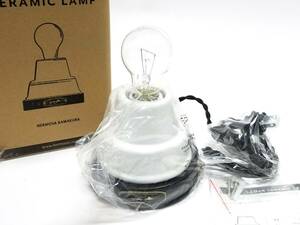 ハモサ　レマン　セラミックランプ　デスクランプ　Model：CE-001　LEMAN　CERAMIC　LAMP　HERMOSA。