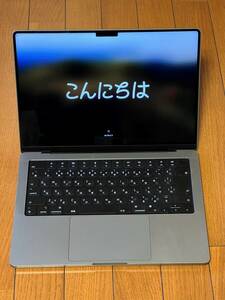 14インチMacBook Pro A2442 M1 Pro 10コア CPU 16コア GPU 16GBユニファイドメモリ 1TB SSD バッテリー最大容量90%