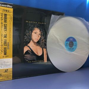 i帯付LD レーザーディスク マライア・キャリー Mariah Carey THE FIRST VISON シュリンク付 LP レコード 5点以上落札で送料無料