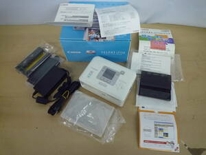 ▼フォトプリンター キャノン Canon SELPHY CP720 ホワイト 箱付 2006年製 ※ジャンク品 ■80