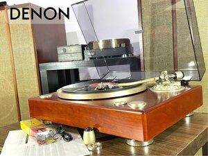 良品 レコードプレーヤー DENON DP-1300MKII 新品ケーブル/ACD-45Bオプションウエイト等付属 当社整備/調整済品 Audio Station