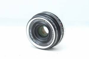 良品☆Voigtlander フォクトレンダー color skopar 35mm f2.5 MC Lマウント