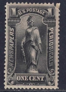 アメリカ 1895年 1セント 未使用切手