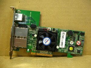 ▽ARECA ARC-1882X Ver:B SAS/SATA RAIDコントローラ 1GB PCI-EX 中古 RAID0/1/5/6 SFF-8088