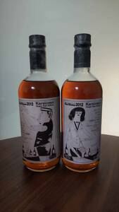 軽井沢 BarShow 2012　700ｍｌ Japanese Single Malt Whisky　箱付　男女　セット