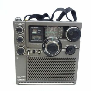 tykh 1354-1 298 通電OK SONY ソニー ICF-5900 スカイセンサー マルチバンドレシーバー FM/AM ラジオ オーディオ 当時物 レトロ