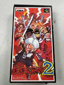 ♪【中古】Nintendo スーパーファミコン 箱 説明書 付き ソフト GO GO ACKMAN 2 任天堂 カセット ゴーゴーアックマン 2 ＠送料520円(4)