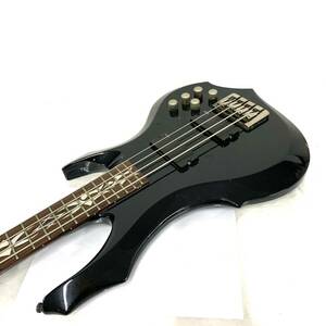 【直接引取可】Ltd ベース ソフトケース付き 楽器 BASS 全長約117cm 傷あり カ15