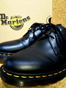 【Dr.MARTENS】ドクターマーチン VEGAN 1461 3ホールシューズ UK9 (28cm ) 3EYE SHOE ヴィーガンレザー ブラック【箱付き美品】