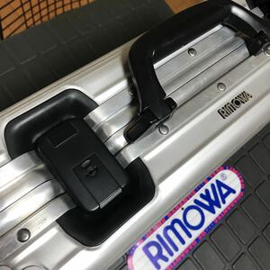 #A 廃盤/レア/希少【RIMOWA】リモワ アタッシュケース　トランクケース　アルミジュラルミンケース　ヴィンテージ/オールドリモワ 超軽量