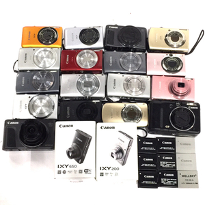 1円 Canon PowerShot G9/PowerShot SX720 HS/IXY 410F 等 含む デジタル カメラ 等 まとめ セット L240425