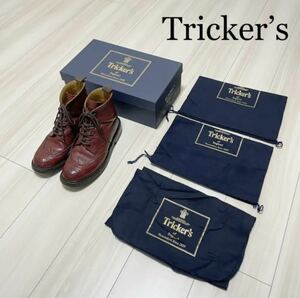 ★Tricker’s トリッカーズ カントリーブーツ 革靴 L5180 即決★