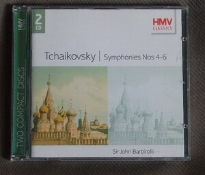 チャイコフスキー　交響曲４、５、６番　バルビローリ　ハレ管弦楽団（2枚組）