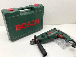 T-72　BOSCH ボッシュ キーレス振動ドリル PSB 750-2 RE ケース付き