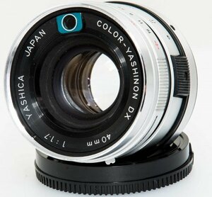 COLOR-YASHINON DX 1.7/40mm YASHICA ELECTRO 35 GLの富岡光学製のレンズをSONY Eマウント（NEX）に移植　【改造レンズ】