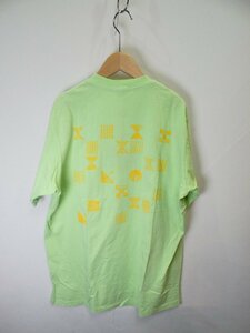 エンジニアドガーメンツ　後染め 背刺繍柄　半袖Ｔシャツ【M