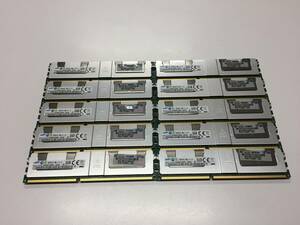 B2253)SAMSUNG 32GB 4Rx4 PC3-14900L 中古動作品10枚セット=320GB＊サーバー用