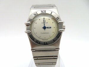1円◆稼働◆ オメガ コンステレーション シルバー クオーツ レディース 腕時計 O628