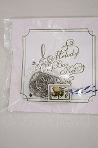 Melody BasKet / Citronクリップブローチ シルバー H-24-04-03-1012-LO-ZA-KB-ZH