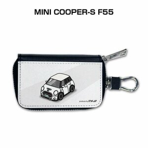 MKJP スマートキーケース 車好き 祝い プレゼント 車 MINI COOPER-S F55 送料無料