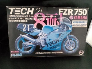 未使用品 プラモデル フジミ模型 1/12 ヤマハ FZR750 85年式 Shiseido TECH21 レーシングチーム BIKE-5