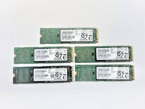 ■5個セット・送料無料■【M.2 SSD128GB】★Samsung 　サムスン★（管：CW3-SS-5S5）■MZ-NLY1280■動作確認済み　フォーマット済み 