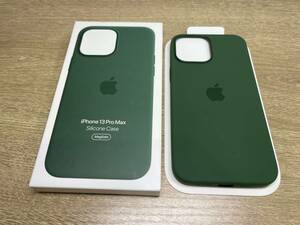 Apple 【純正】MagSafe対応 iPhone 13 Pro Max シリコーンケース クローバー MM2P3FE/A 展示品