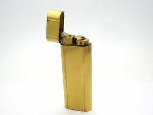 1000円スタート ガスライター Cartier カルティエ オーバル 楕円形 ゴールド ローラー 着火未確認 喫煙グッズ 喫煙具 WHO D60009