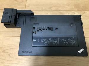 【ジャンク】Lenovo ThinkPad ミニドック シリーズ 3 鍵なし（75Y5734/75Y5735）