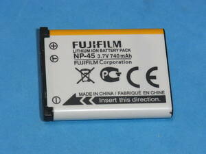 FUJI FILM 未使用品 純正バッテリー NP-45 １個 管理673