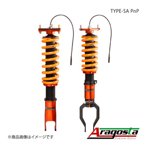 Aragosta アラゴスタ 全長調整式車高調 with アラゴスタカップ 2CUP TYPE-SA PnP 1台分 GT-R R35 3AAA.NH.T1.000+2CUP